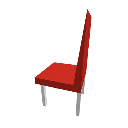 Shiny Red Chair