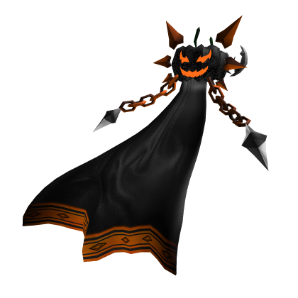 Rage Pumpkin Cape Roblox item