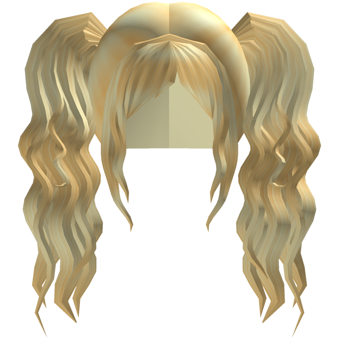 Cute Scene Gyaru Pigtails Long Wavy Blonde