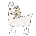 The llamas and sloth group
