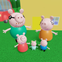 Have Fun With The Family Pig Friends!