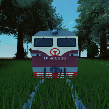 get hit by a train in the middle of nowhere sim