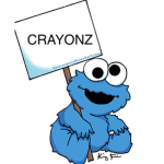 CRAYON COOKIE MONSTERS