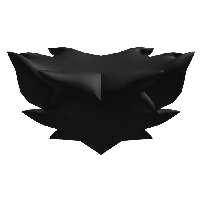 Fluffy Neck Black