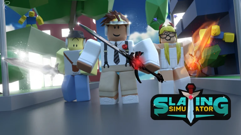 More About Slaying Simulator, Image source: Roblox.com