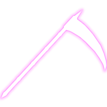 Pink Glowing Aura Scythe (Emissive)