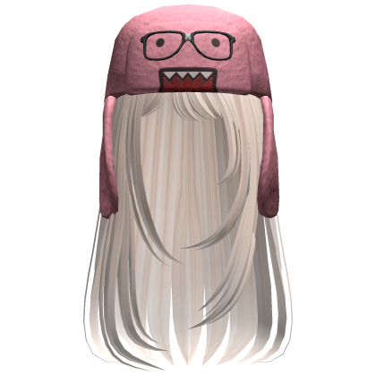 Domo Long Girl Hair Pink V5