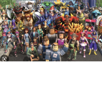 The Brookhaven RP players and other game RP player