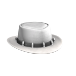 Bullet Bandit Fedora White