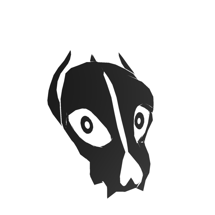 Black Blaster Skull