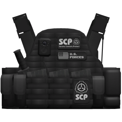 SCP Tactical Body Armor - Black