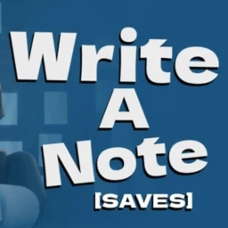 Write A Note 📝 [SAVES] icon