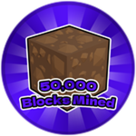 50,000 Blocks Mined