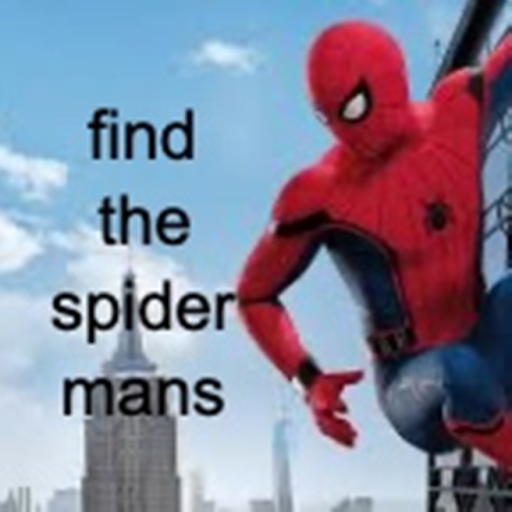 find the spidermans