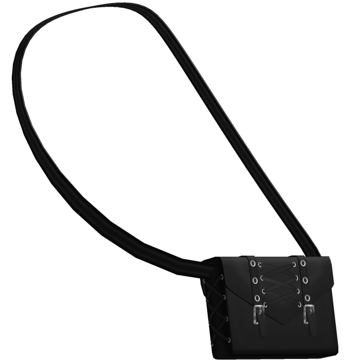 ,, 🖤. 3.0 gothic crossbody bag in black