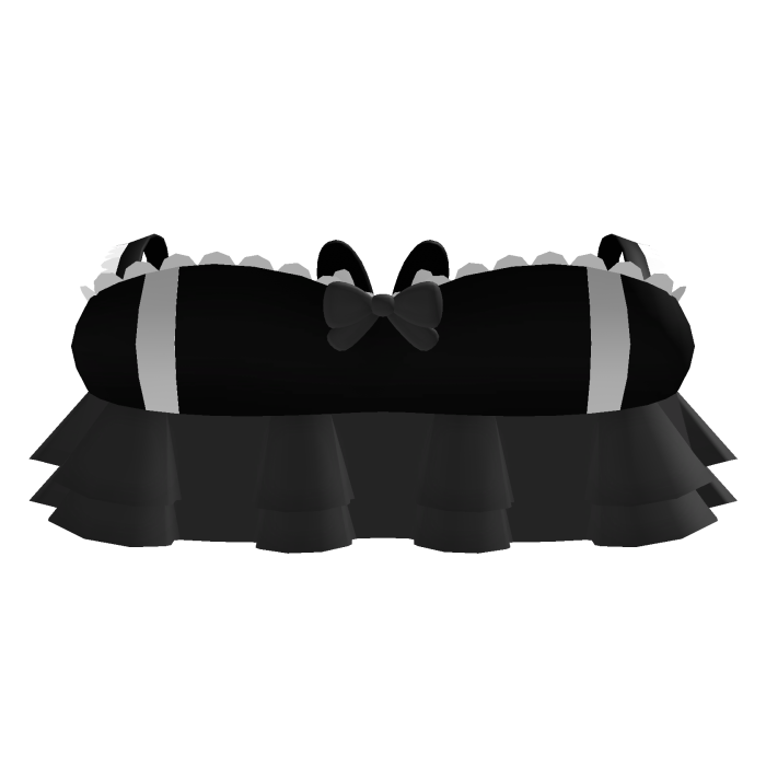 cute black & white bunny bow top