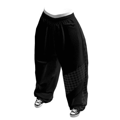 Sleek Black Tech Pants