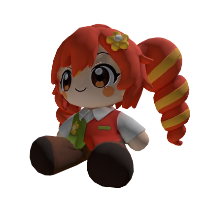 Teto!Flowey [R] mini plushie (Deltarune/Vocaloid)