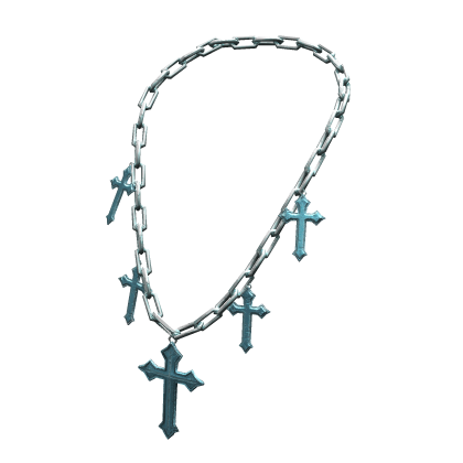 Cross Chains Necklace › Diamond thumbnail
