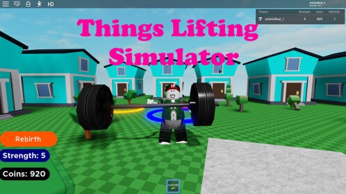 Things Lifting Simulator (Locations!)