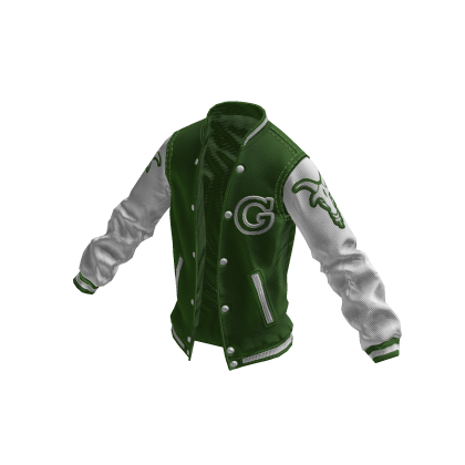 College Jacket | Green White