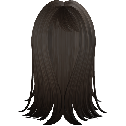 Long Emo Hair (Brown) Roblox item