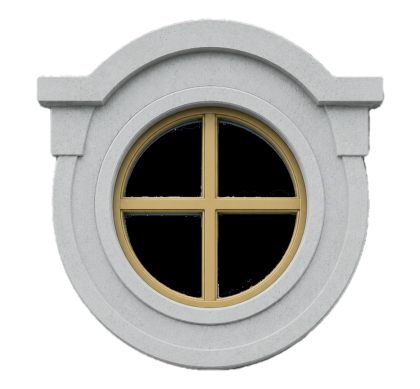 Square Two-Sided Decal