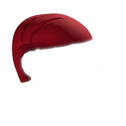 Emissive red santa hat (glowing)