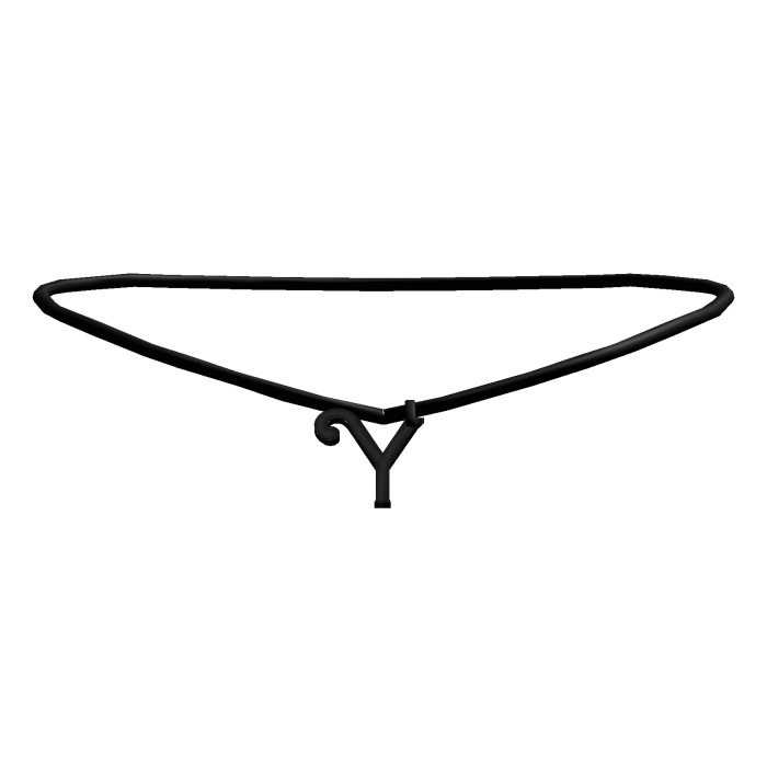 ꒰3.0꒱ BB initial necklace: Y