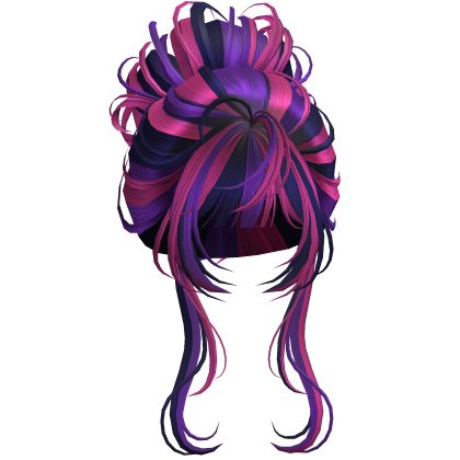 Messy Elegant Anime Bun Twilight