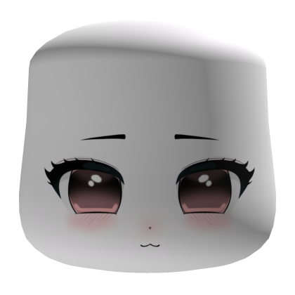 Sweet Cute Pink Eyes Chibi Roblox item