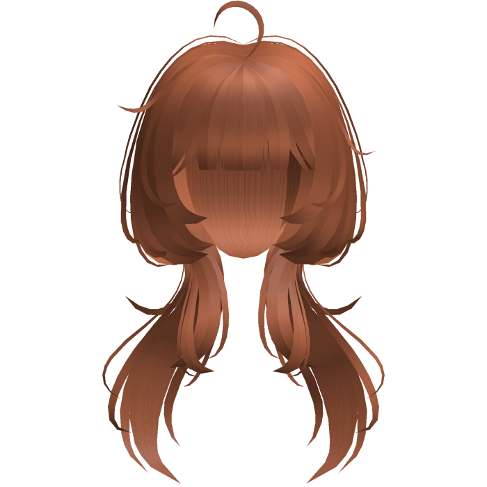 ginger cute jellyfish cut low pigatails