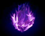 Dark flame: