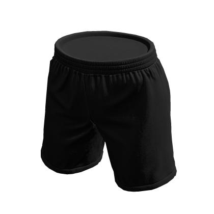 Basic Black Sports Shorts thumbnail