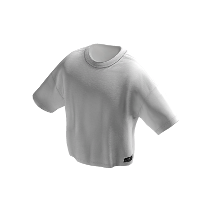 Y2K Oversized White Tee