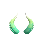 [ pbr ] Green/White Pastel Horns [ v3 ]