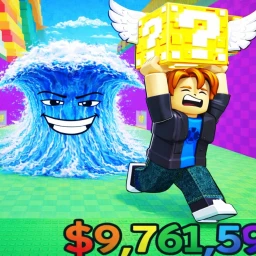 🎈+10Balloons: Dodge Tsunami & Break a Luckyblocks icon