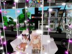 Purple light Roblox