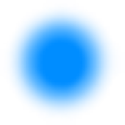 Blue cursor trail