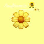 sunflower giraffes!