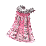 Pastel Pink Crestveil Cape