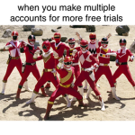 Red ranger team