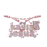 ♡ ꒱ /pupcakes kayla jesus beaded necklace
