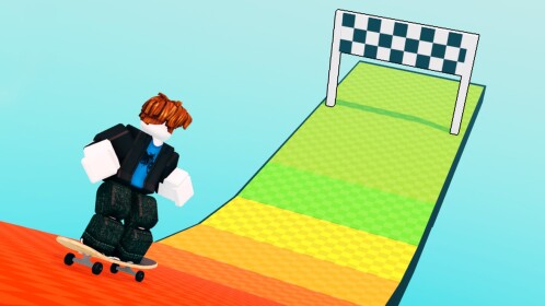 Obby But You're on a Board