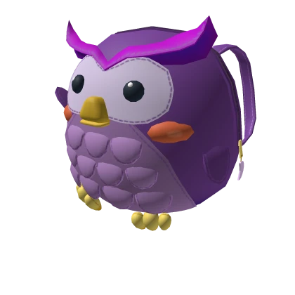Purple owl backpack best sale
