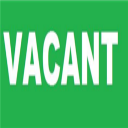 Vacant Poster Roblox decal