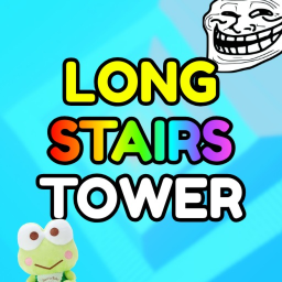 Long Rainbow Stairs Tower! ✨