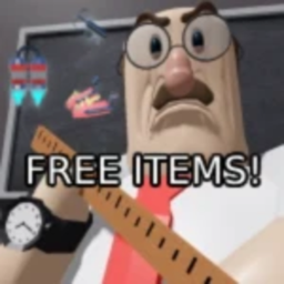 📏ESCAPE SCARY TEACHER OBBY!😈 (WITH FREE ITEMS)