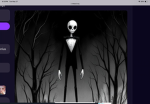 Slender man, the goat