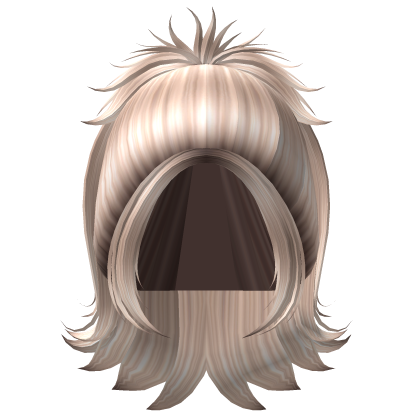 Y2K Grunge Popstar Ponytail (Platinum) Roblox item